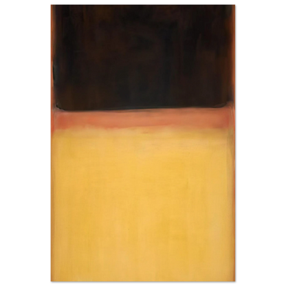No.9 Dark over Light Earth - 1954 Poster | Mark Rothko Poster | Rothko Prints