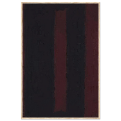 Black on Maroon - 1959 Framed Poster | Mark Rothko Framed Prints Wall Art | Rothko Prints