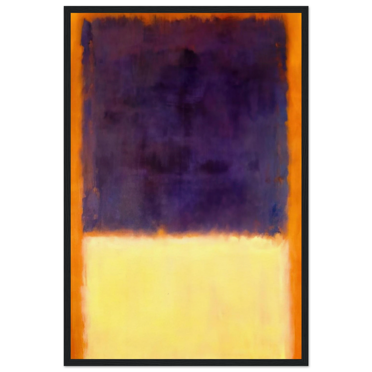 Red, Orange, Tan and Purple - 1954 Framed Poster | Mark Rothko Framed Prints Wall Art | Rothko Prints