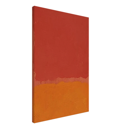 Untitled Red and Orange on Salmon - 1969 Canvas | Mark Rothko Canvas | Rothko Prints