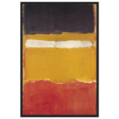Number 24 Untitled - 1951 Framed Poster | Mark Rothko Framed Prints Wall Art | Rothko Prints