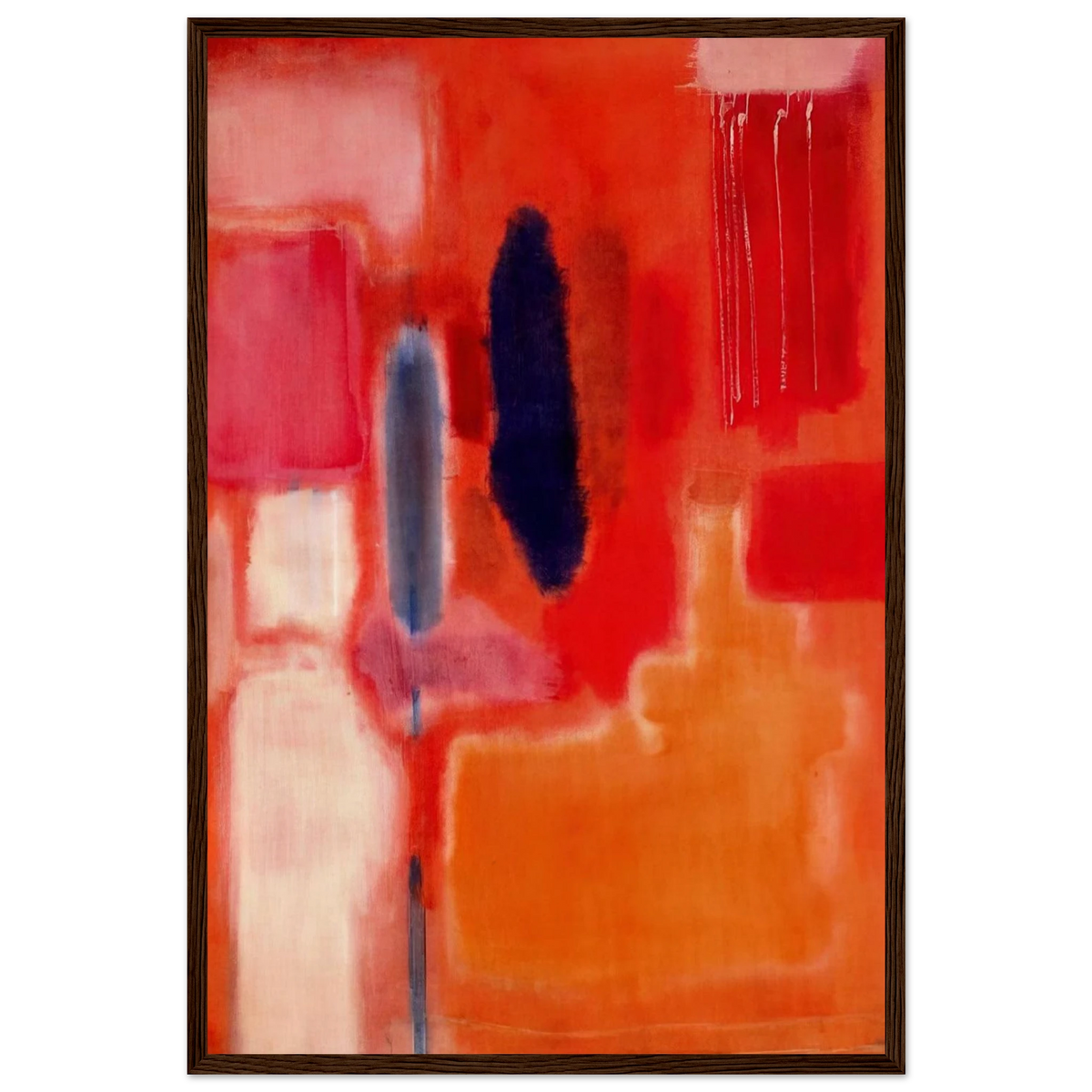 No. 9 - 1948 Framed Poster | Mark Rothko Framed Prints Wall Art | Rothko Prints