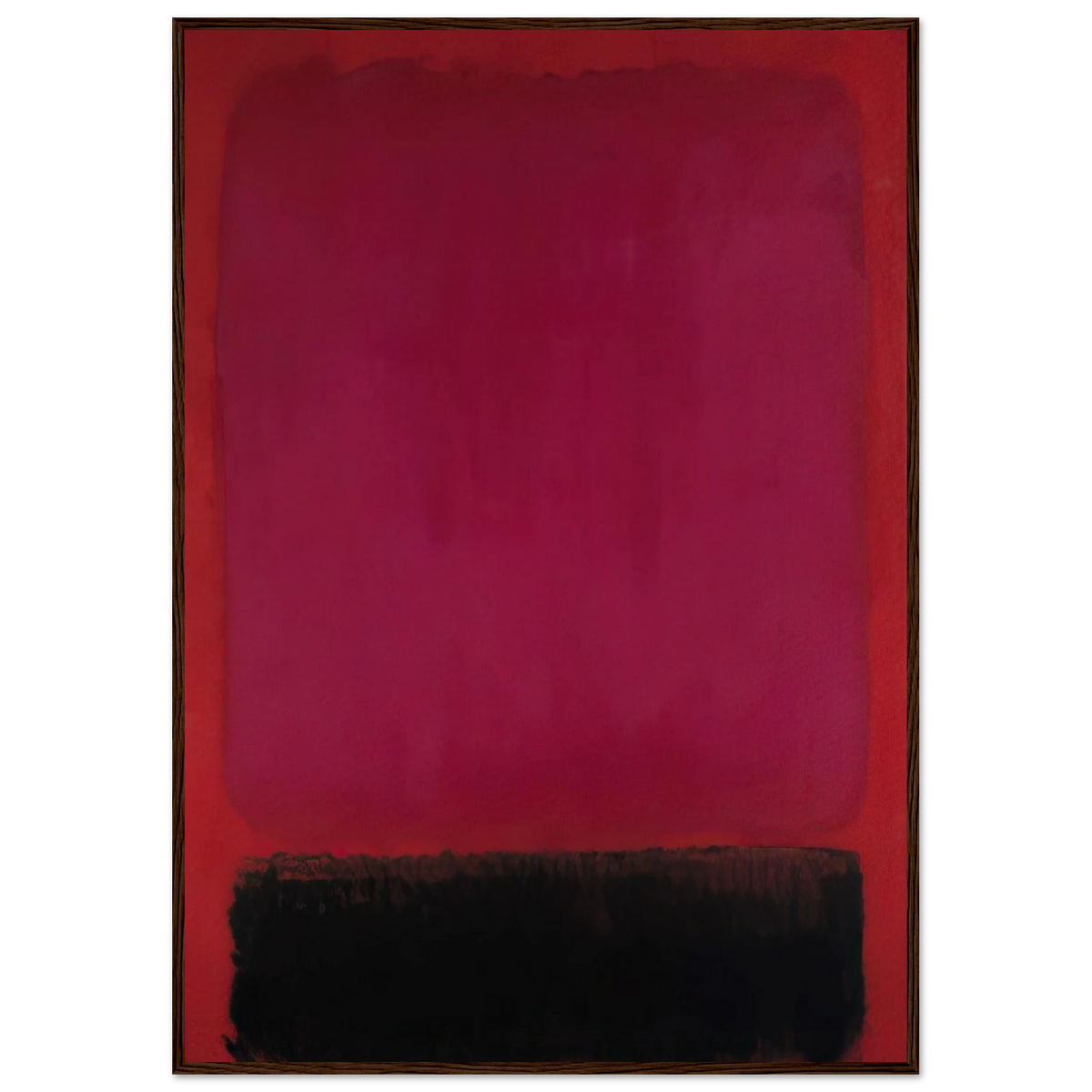 Untitled - 1967 Framed Poster | Mark Rothko Framed Prints Wall Art | Rothko Prints