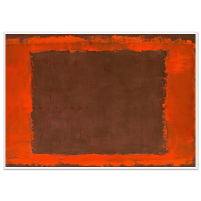Untitled Mural for End Wall - 1959 Framed Poster | Mark Rothko Framed Prints Wall Art | Rothko Prints