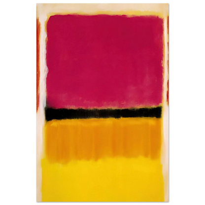 Violet, Black, Orange, Yellow on White and Red - 1949 Poster | Mark Rothko Poster | Rothko Prints