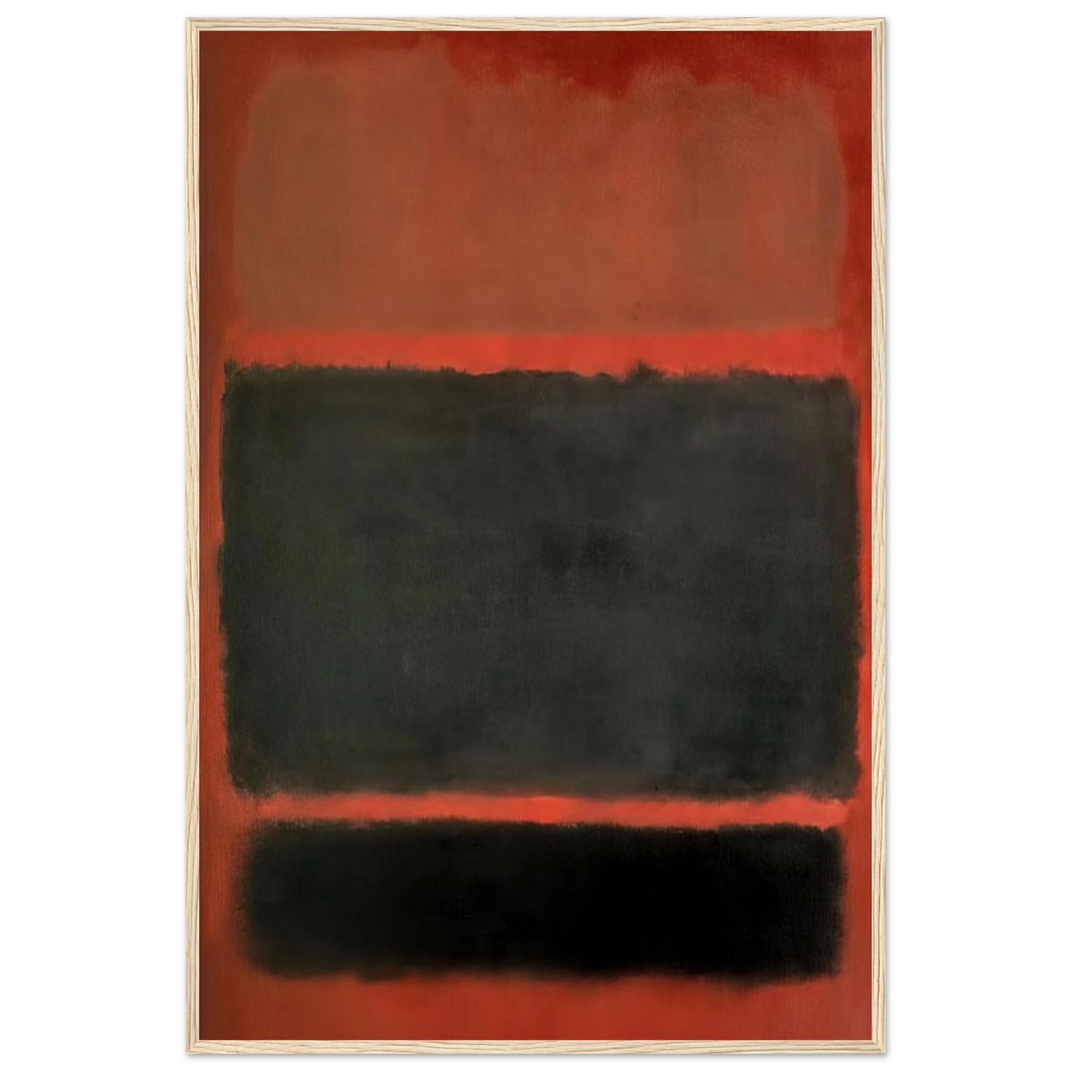 No.20 - 1957 Framed Poster | Mark Rothko Framed Prints Wall Art | Rothko Prints