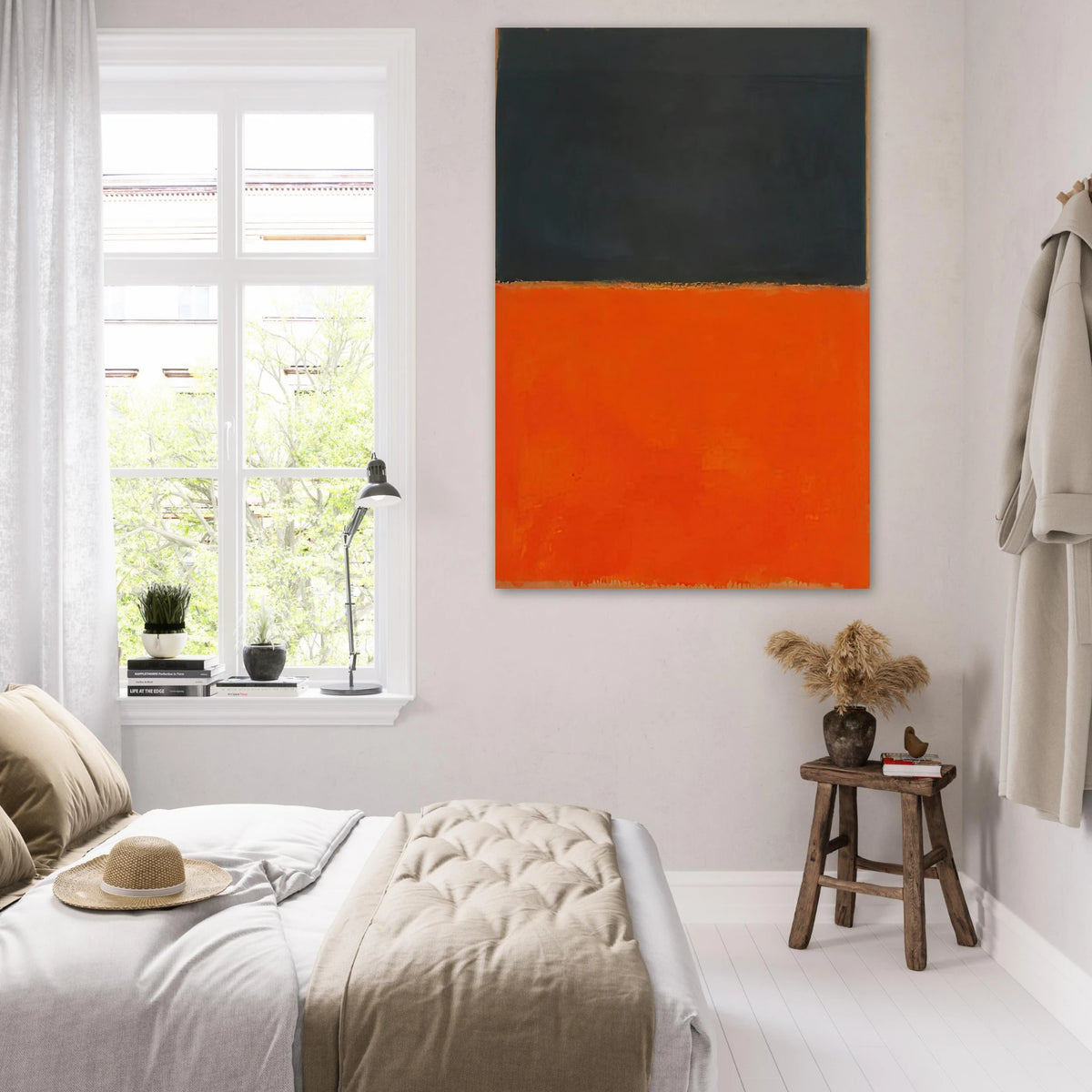 Green and Tangerine on Red - 1956 Poster | Mark Rothko Poster | Rothko Prints