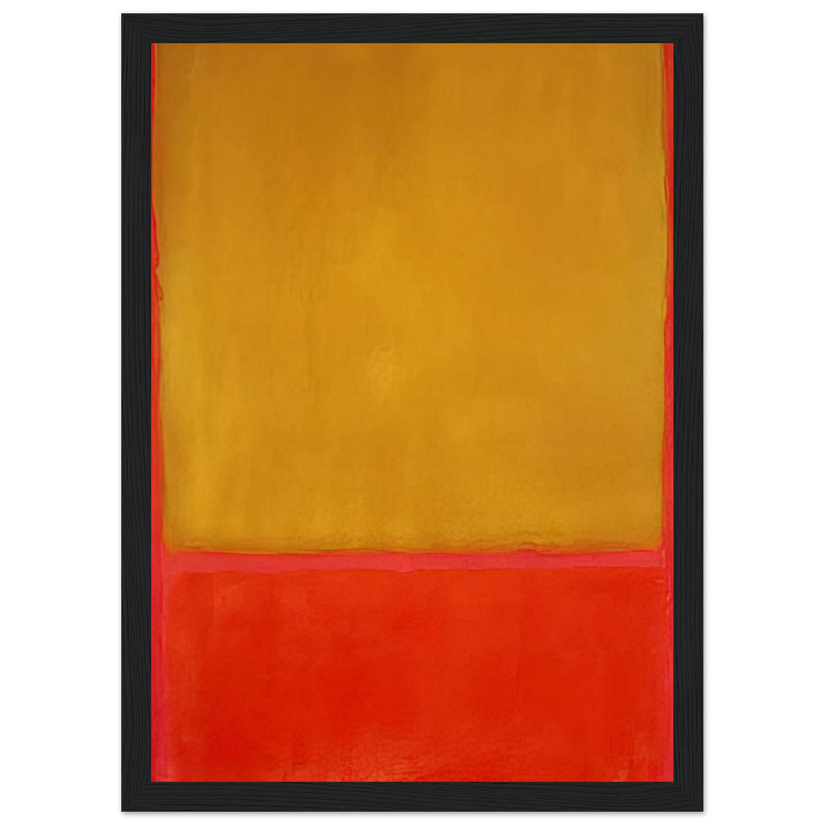 Ochre and Red on Red - 1954 Framed Poster | Mark Rothko Framed Prints Wall Art | Rothko Prints