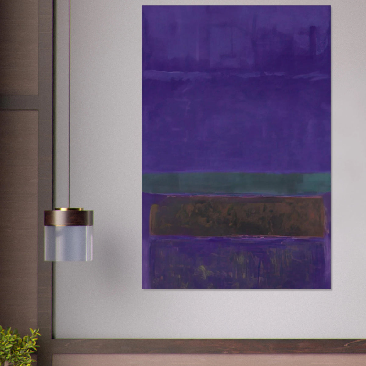 Untitled [Blue, Green, and Brown] - 1952 Poster | Mark Rothko Poster | Rothko Prints