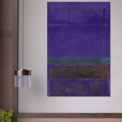 Untitled [Blue, Green, and Brown] - 1952 Poster | Mark Rothko Poster | Rothko Prints