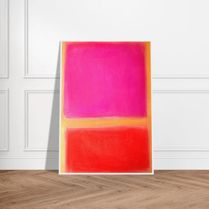 Untitled - Color Field Painting Framed Poster | Mark Rothko Framed Prints Wall Art | Rothko Prints
