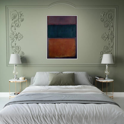 Untitled - 1963 Framed Poster | Mark Rothko Framed Prints Wall Art | Rothko Prints