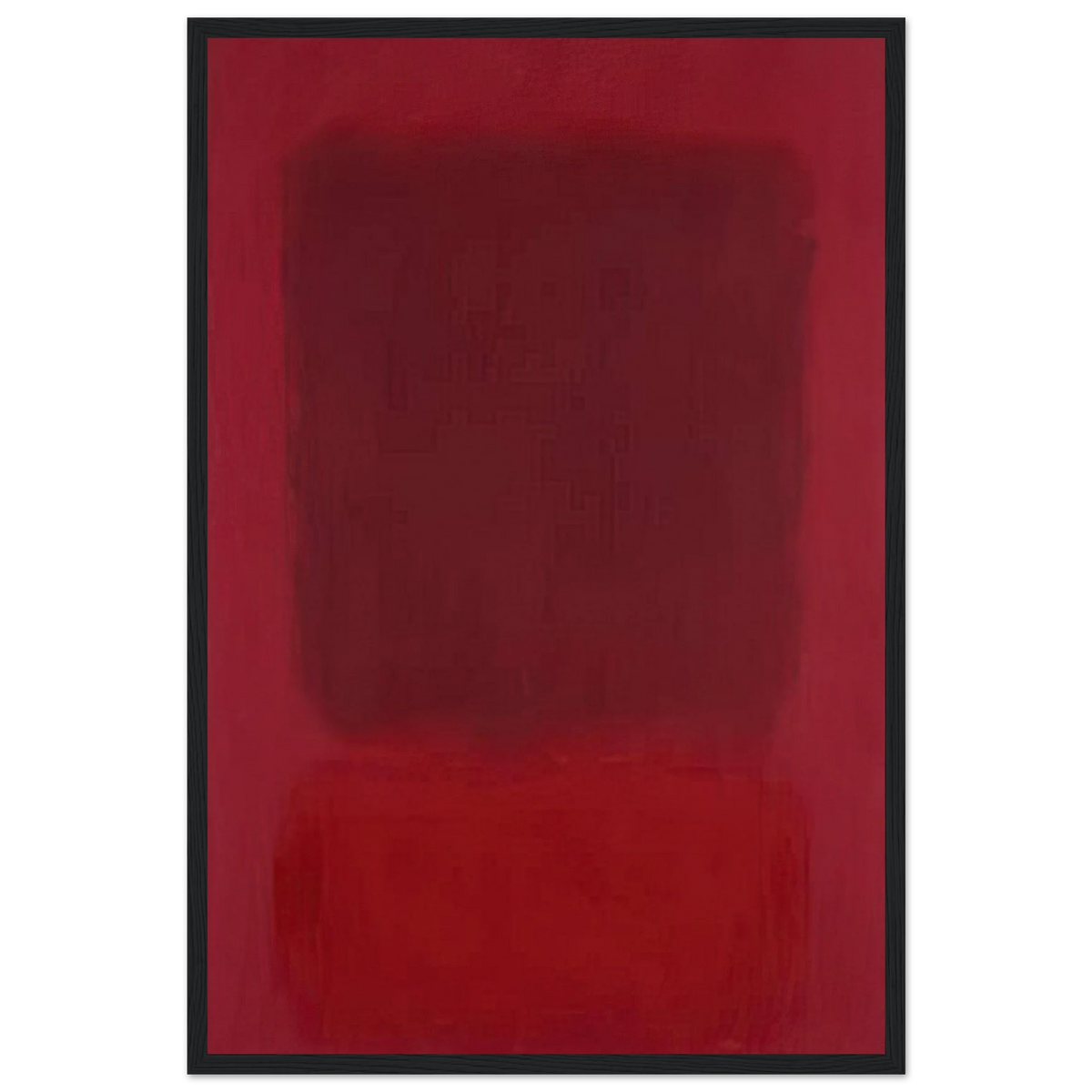 Red and Brown - 1957 Framed Poster | Mark Rothko Framed Prints Wall Art | Rothko Prints