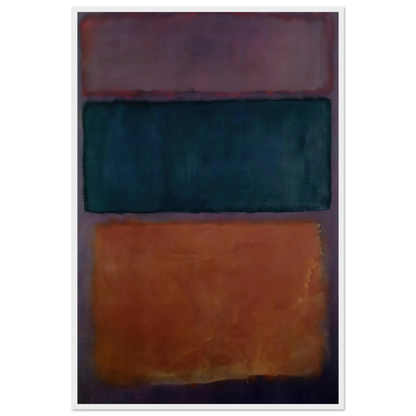 Untitled - 1963 Framed Poster | Mark Rothko Framed Prints Wall Art | Rothko Prints