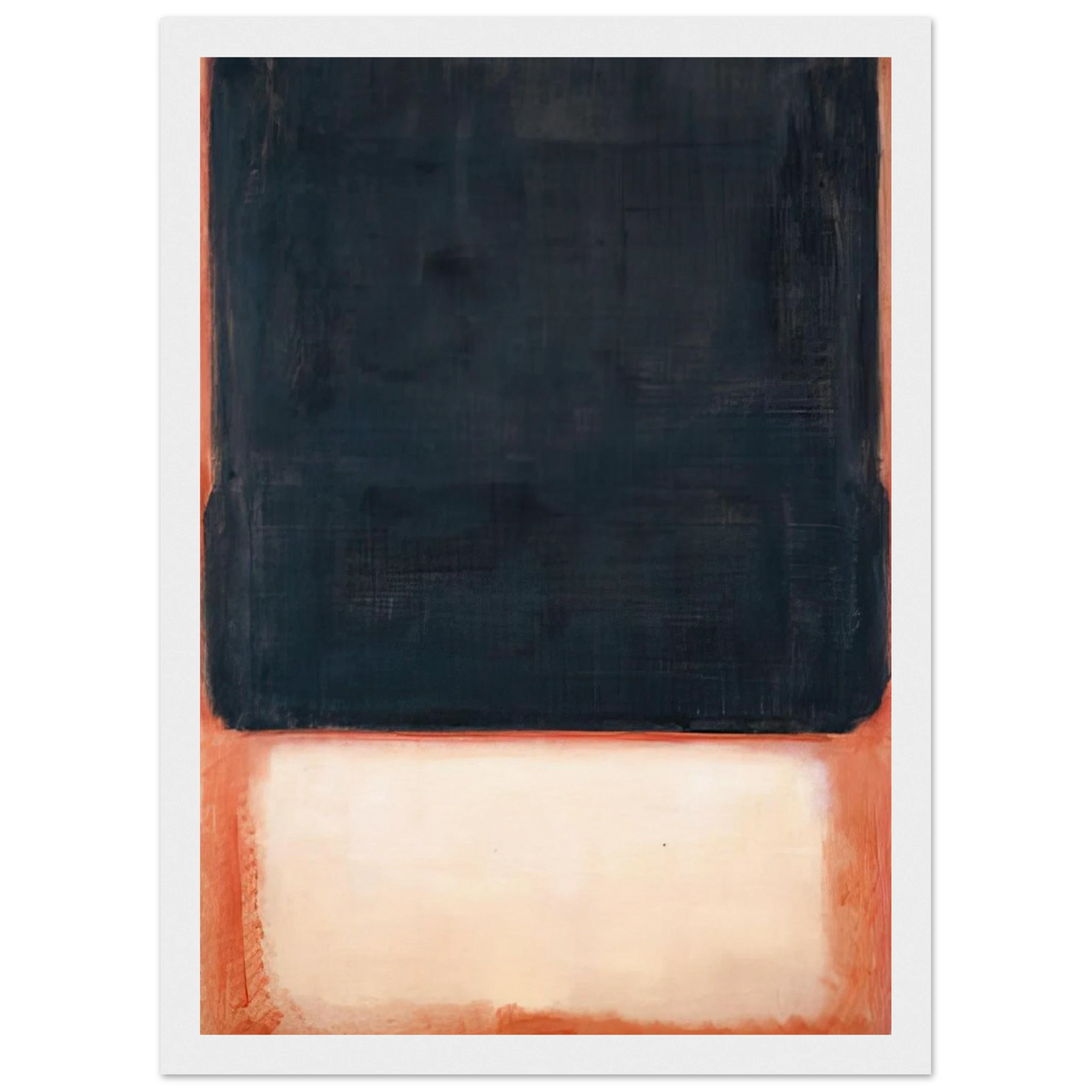 No. 7 Dark Over Light - 1954 Framed Poster | Mark Rothko Framed Prints Wall Art | Rothko Prints
