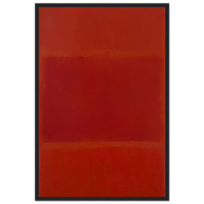 Red and Orange - 1955 Framed Poster | Mark Rothko Framed Prints Wall Art | Rothko Prints