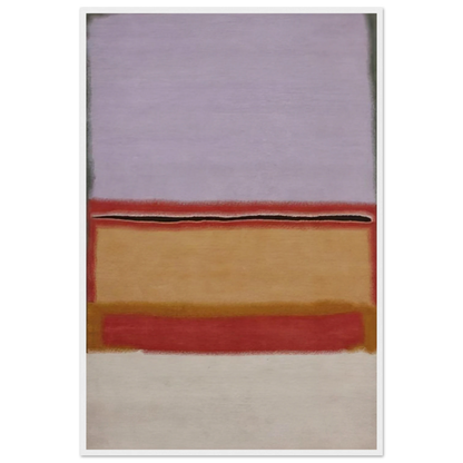 Orange over Violet - 1968 Framed Poster | Mark Rothko Framed Prints Wall Art | Rothko Prints