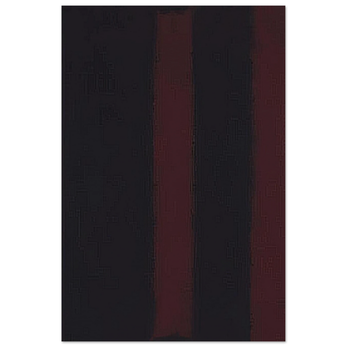 Black on Maroon - 1959 Poster | Mark Rothko Poster | Rothko Prints