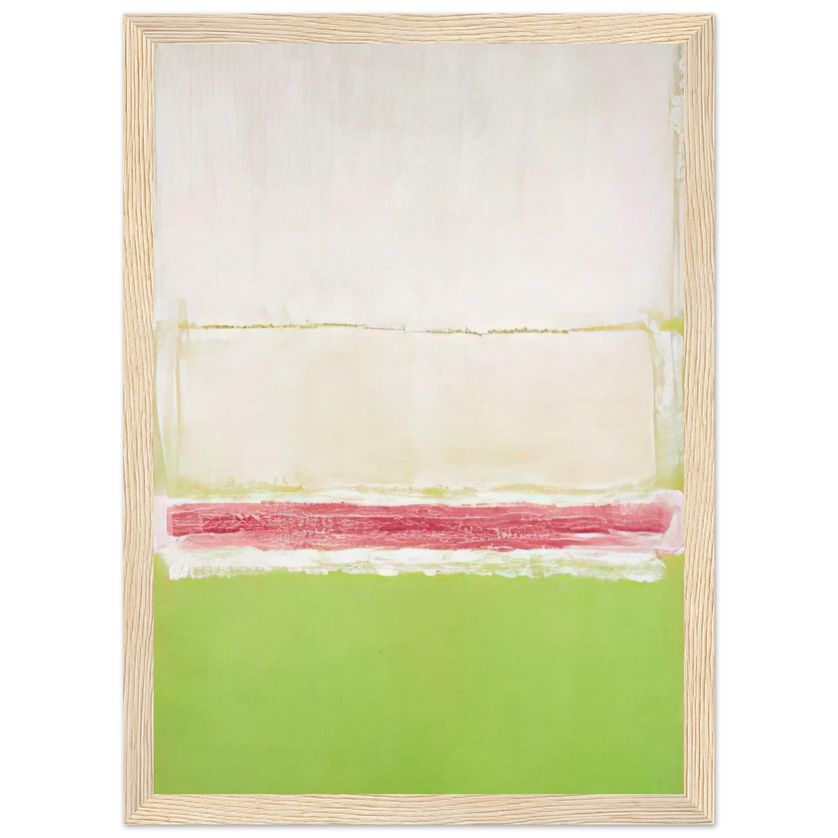 No. 2 No. 7 and No. 2 - 1951 Framed Poster | Mark Rothko Framed Prints Wall Art | Rothko Prints