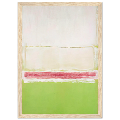 No. 2 No. 7 and No. 2 - 1951 Framed Poster | Mark Rothko Framed Prints Wall Art | Rothko Prints