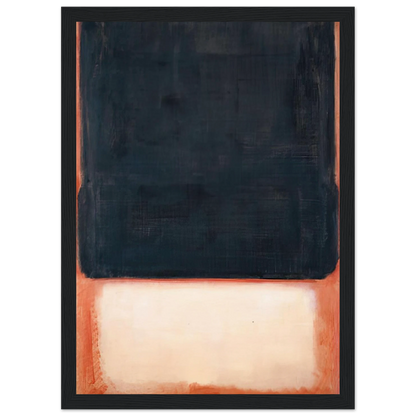 No. 7 Dark Over Light - 1954 Framed Poster | Mark Rothko Framed Prints Wall Art | Rothko Prints