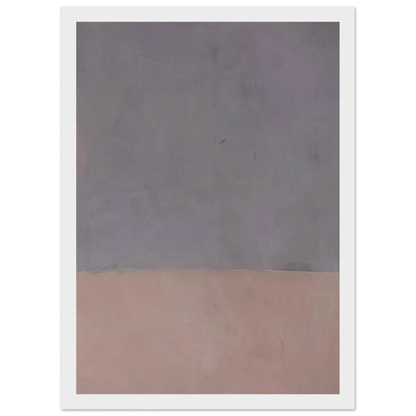 Untitled Gray and Mauve - 1969 Framed Poster | Mark Rothko Framed Prints Wall Art | Rothko Prints