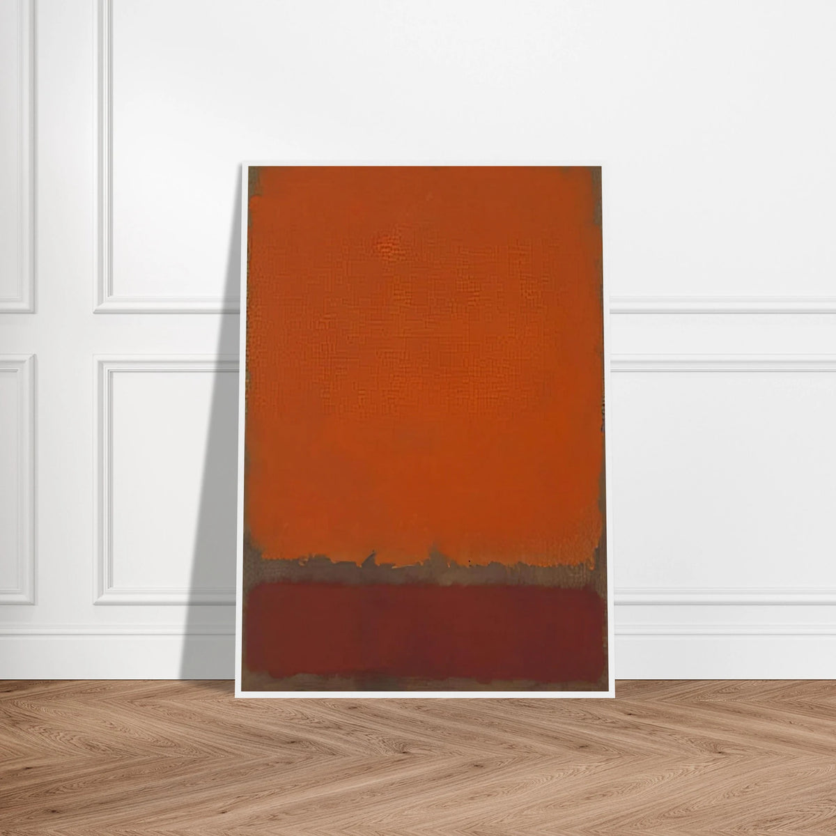 Ochre and Red on Red - 1962 Framed Poster | Mark Rothko Framed Prints Wall Art | Rothko Prints
