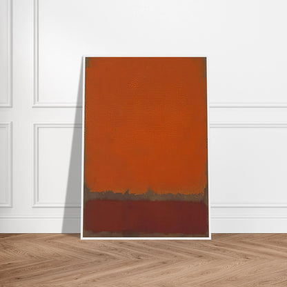 Ochre and Red on Red - 1962 Framed Poster | Mark Rothko Framed Prints Wall Art | Rothko Prints