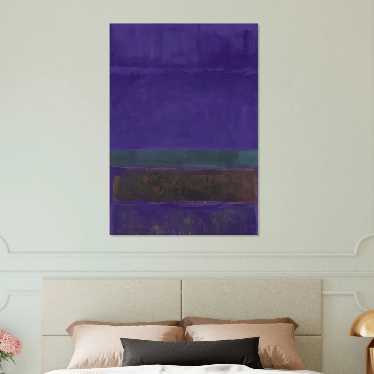 Untitled [Blue, Green, and Brown] - 1952 Canvas | Mark Rothko Canvas | Rothko Prints