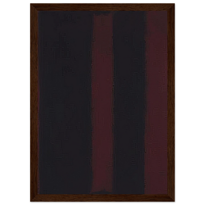 Black on Maroon - 1959 Framed Poster | Mark Rothko Framed Prints Wall Art | Rothko Prints