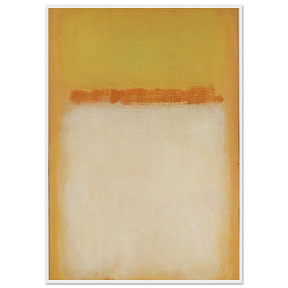 Untitled - 1955 Framed Poster | Mark Rothko Framed Prints Wall Art | Rothko Prints