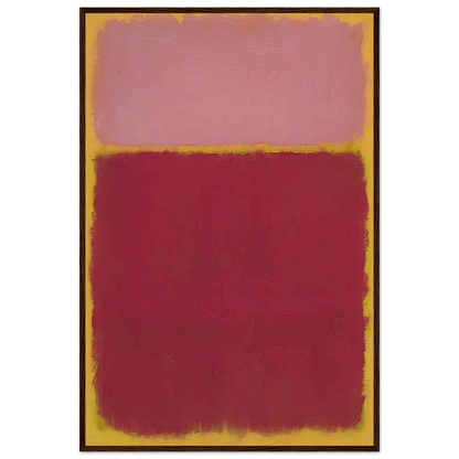 Untitled No. 17 - 1961 Framed Poster | Mark Rothko Framed Prints Wall Art | Rothko Prints