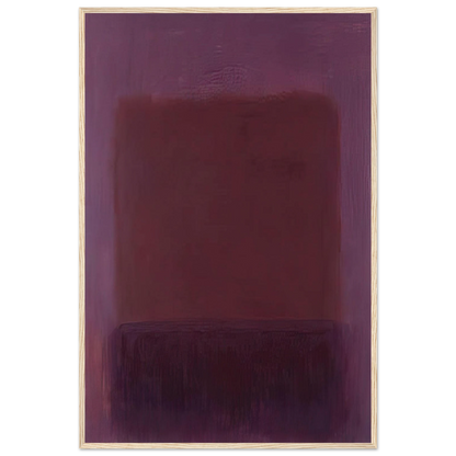 Purple Brown - 1957 Framed Poster | Mark Rothko Framed Prints Wall Art | Rothko Prints