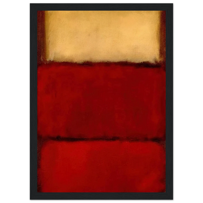 Red - 1964 Framed Poster | Mark Rothko Framed Prints Wall Art | Rothko Prints