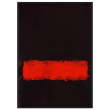 Black, Red and Black - 1968 Framed Poster | Mark Rothko Framed Prints Wall Art | Rothko Prints