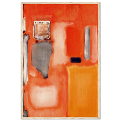 No. 19 - 1949 Framed Poster | Mark Rothko Framed Prints Wall Art | Rothko Prints