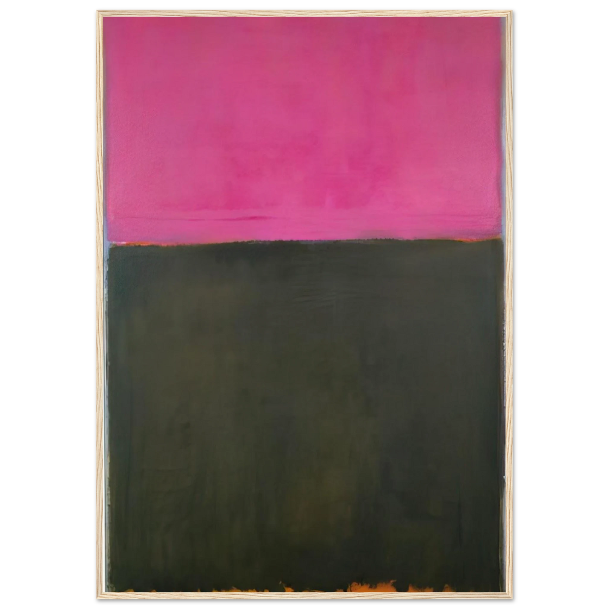 Untitled - 1953 Framed Poster | Mark Rothko Framed Prints Wall Art | Rothko Prints