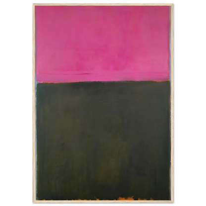 Untitled - 1953 Framed Poster | Mark Rothko Framed Prints Wall Art | Rothko Prints