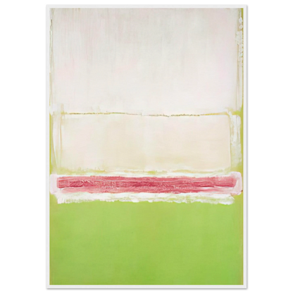 No. 2 No. 7 and No. 2 - 1951 Framed Poster | Mark Rothko Framed Prints Wall Art | Rothko Prints