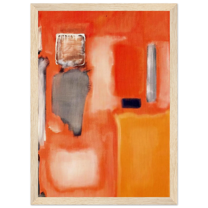 No. 19 - 1949 Framed Poster | Mark Rothko Framed Prints Wall Art | Rothko Prints