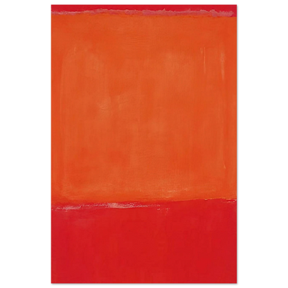 Ochre and Red on Red - 1957 Poster | Mark Rothko Poster | Rothko Prints