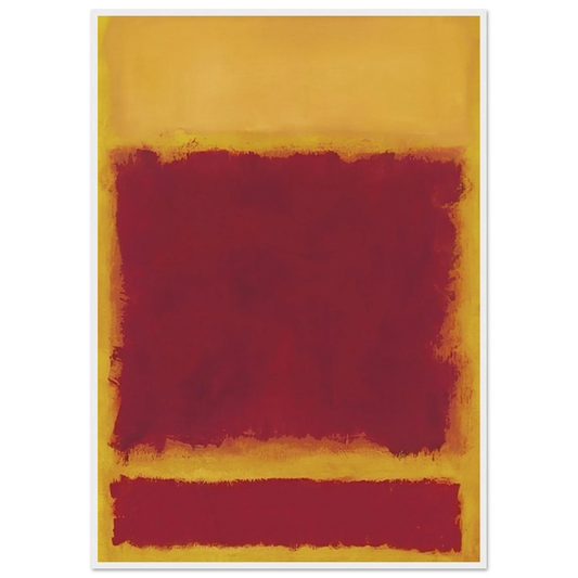 Composition - 1958 Framed Poster | Mark Rothko Framed Prints Wall Art | Rothko Prints