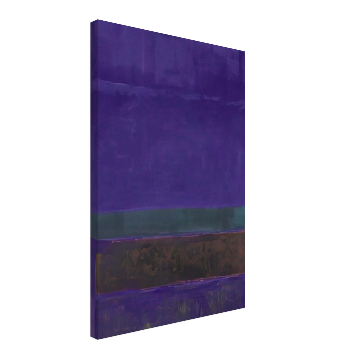 Untitled [Blue, Green, and Brown] - 1952 Canvas | Mark Rothko Canvas | Rothko Prints