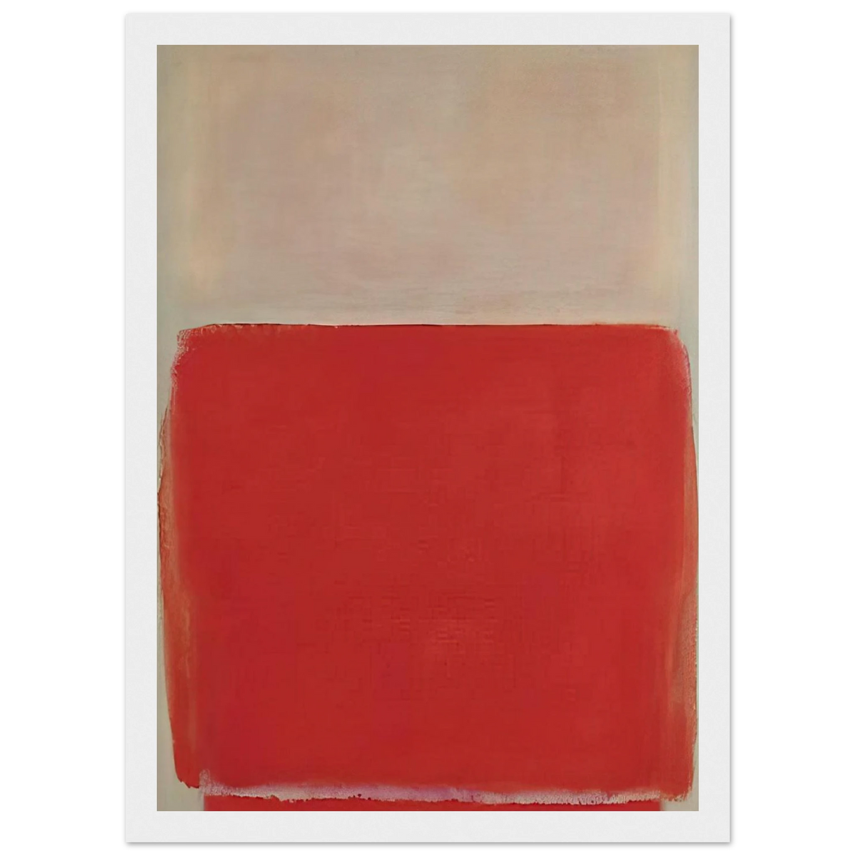 No. 3 - 1953 Framed Poster | Mark Rothko Framed Prints Wall Art | Rothko Prints