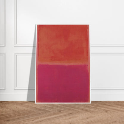 No. 3 - 1967 Framed Poster | Mark Rothko Framed Prints Wall Art | Rothko Prints