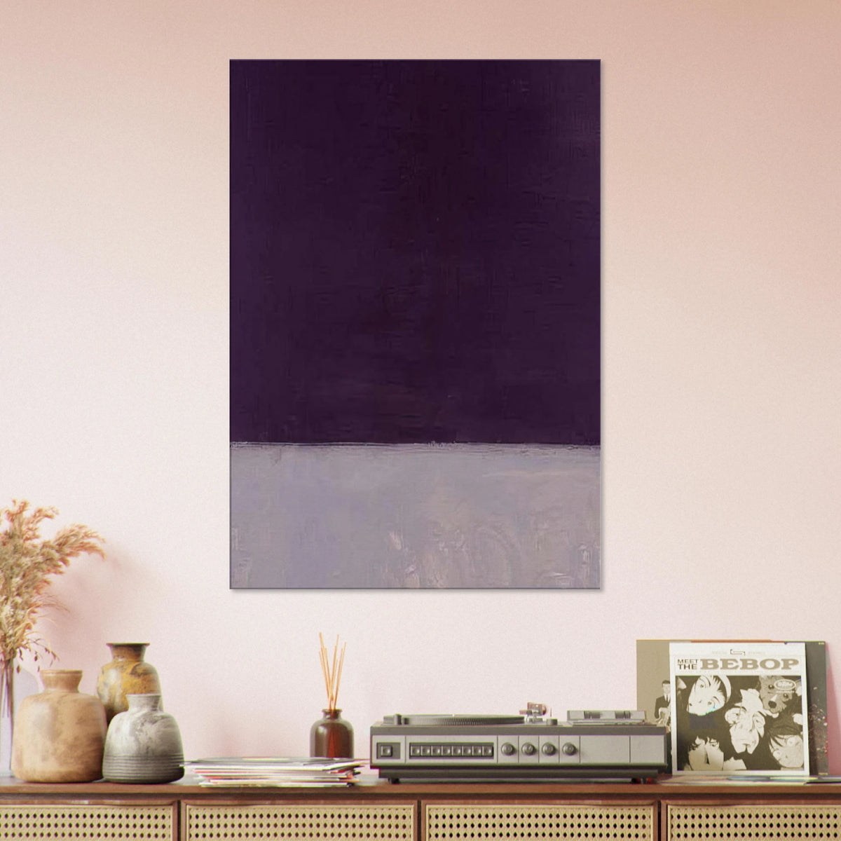 Untitled Black and Gray - 1970 Canvas | Mark Rothko Canvas | Rothko Prints