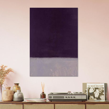 Untitled Black and Gray - 1970 Canvas | Mark Rothko Canvas | Rothko Prints