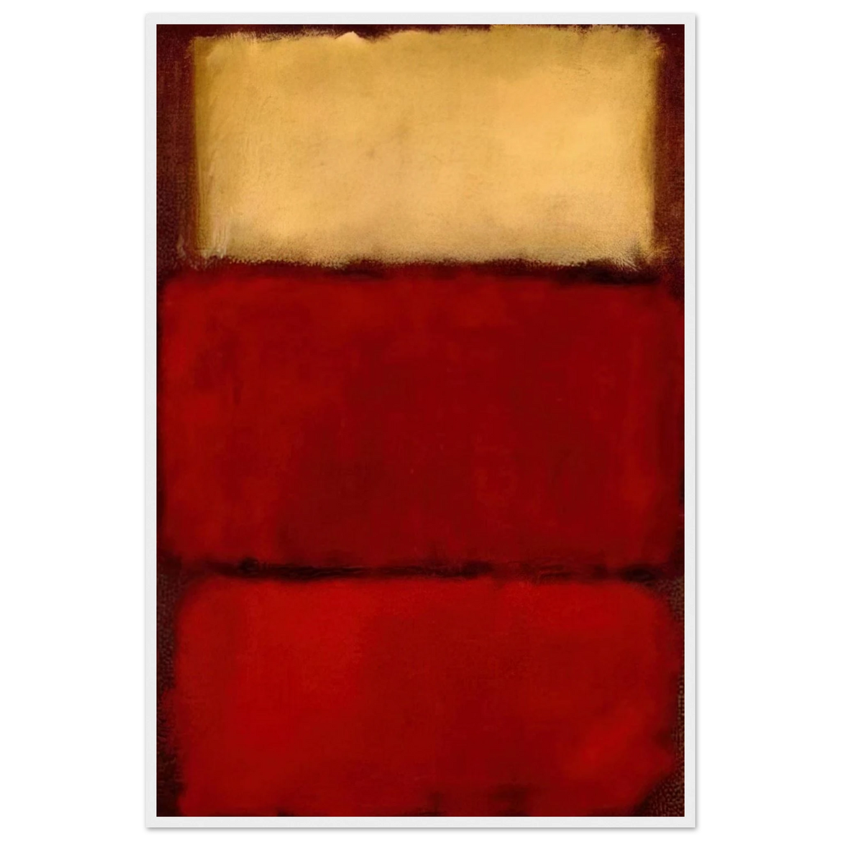 Red - 1964 Framed Poster | Mark Rothko Framed Prints Wall Art | Rothko Prints