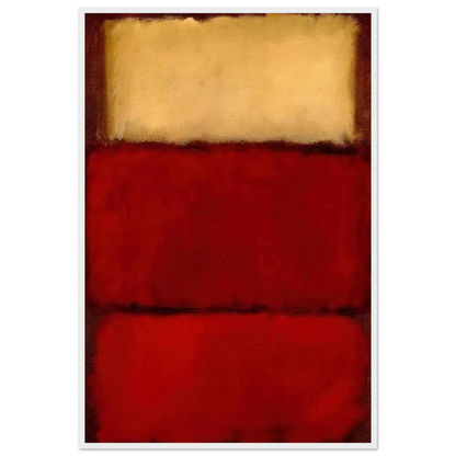 Red - 1964 Framed Poster | Mark Rothko Framed Prints Wall Art | Rothko Prints