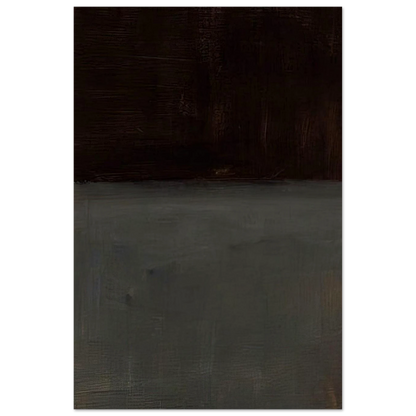 Untitled brown and gray - 1969 Poster | Mark Rothko Poster | Rothko Prints
